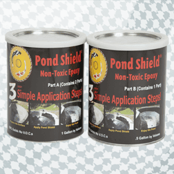 Pond Shield Non-Toxic Epoxy Coating – 1.5 Gallon Kit Clear