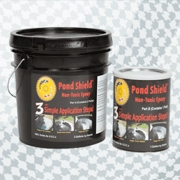 Pond Shield Non-Toxic Epoxy Coating – 3 Gallon Kit Clear