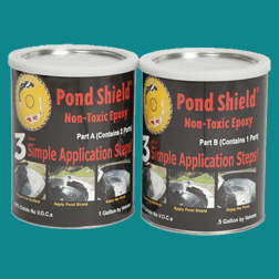 Pond Shield Non-Toxic Epoxy Coating – 1.5 Gallon Kit Delta Blue