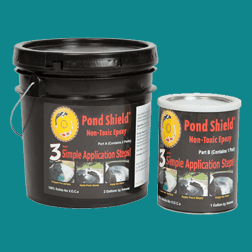 Pond Shield Non-Toxic Epoxy Coating – 3 Gallon Kit Delta Blue