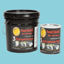 Pond Shield Non-Toxic Epoxy Coating – 3 Gallon Kit Sky Blue