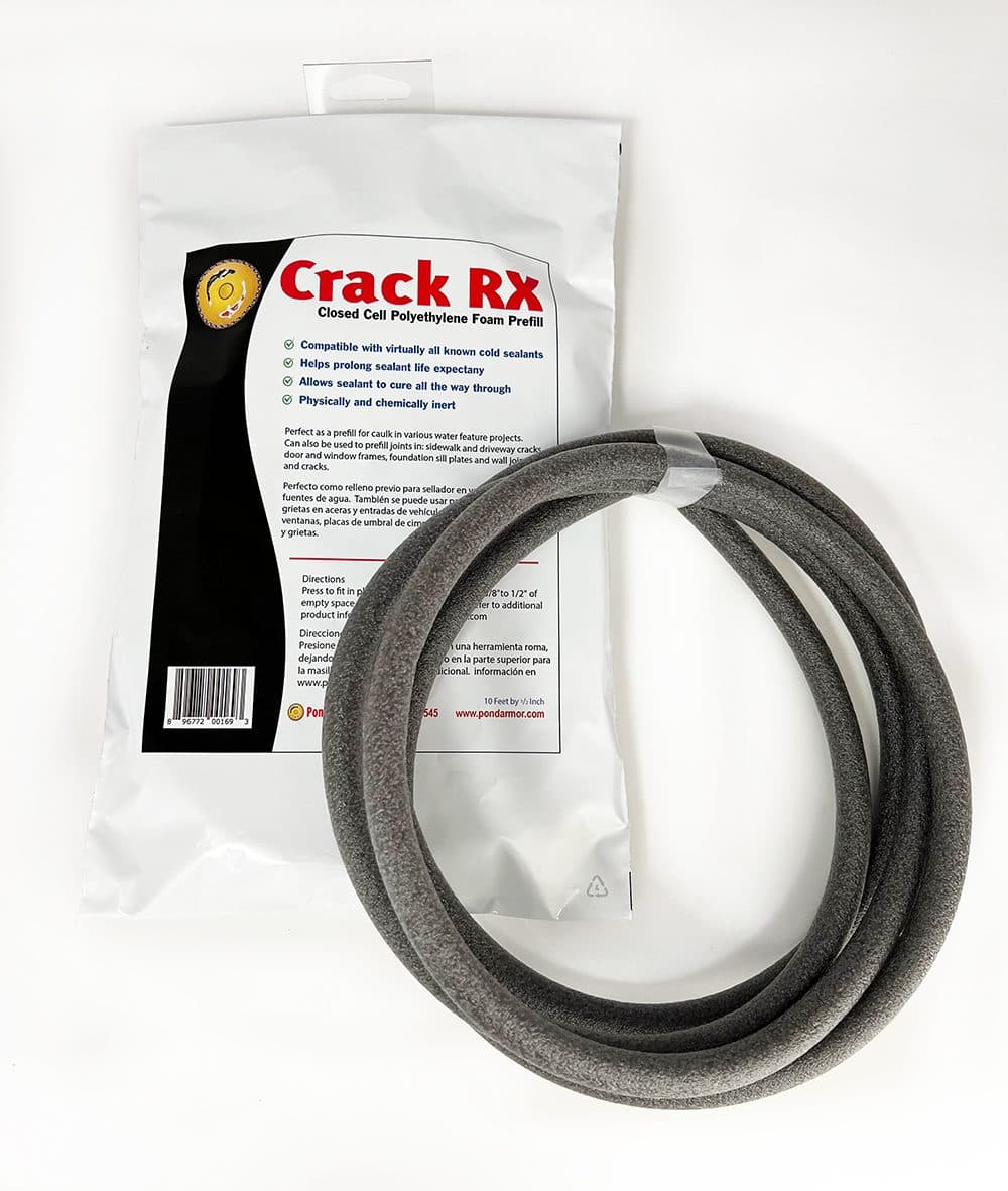 Pond Shield Crack Prefill 1/2 inch x 10 Feet