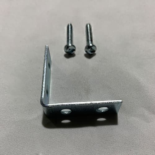Non-reversible Screws and Brackets