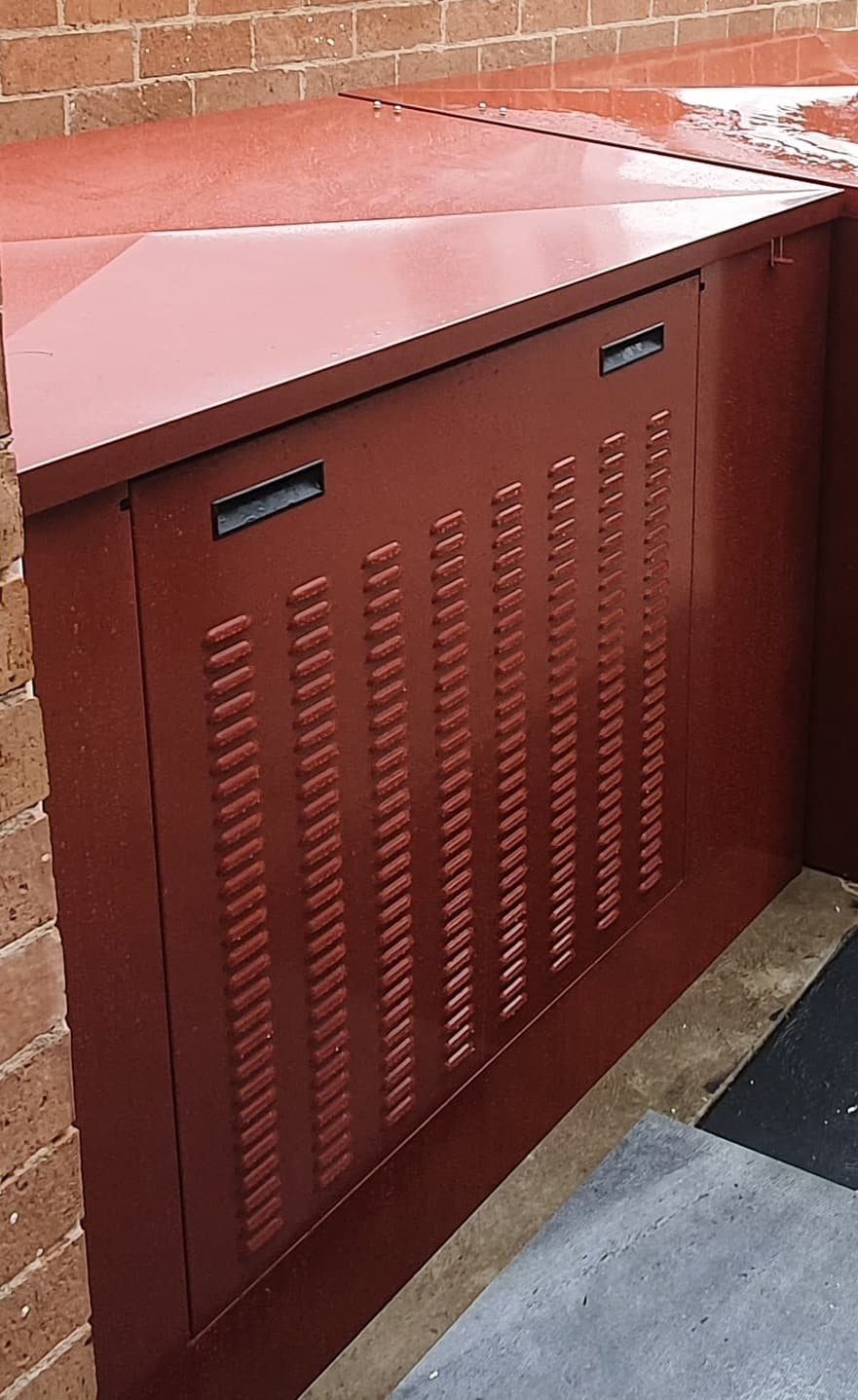 Louvered Door