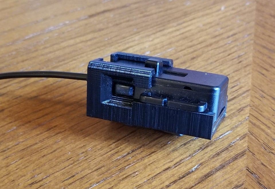 NS750 / 550 Custom Dimmer Switch Rail Adapter Mount (Dial or Slide) - thumbnail 4