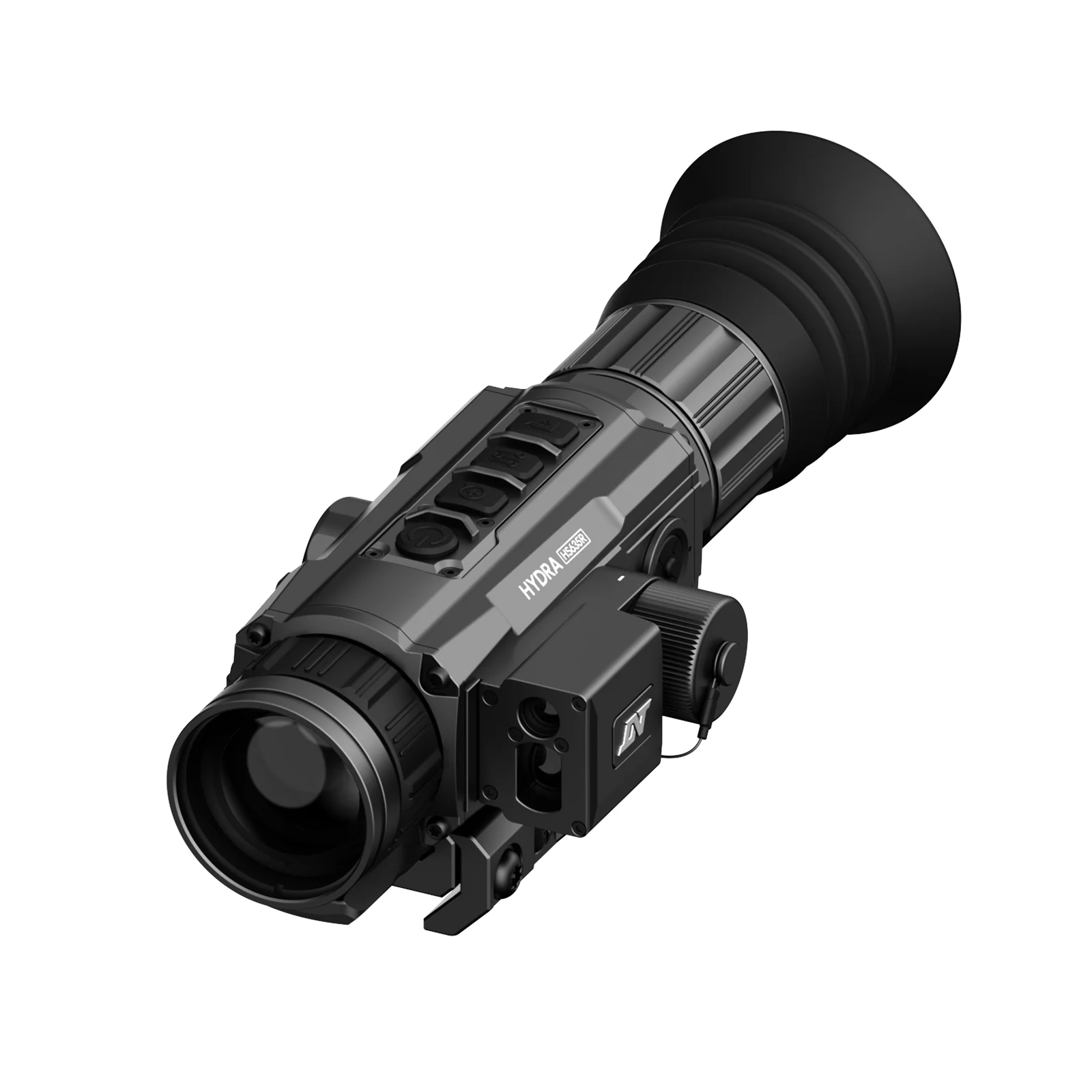DNT Hydra LRF HS635R Multi-Function Thermal Scope with Laser Rangefinder & Ballistic Calculator – Standalone Scope, Clip-On, Handheld Monocular – FREE 2× 18650 Batteries & 4-Port Charger - thumbnail 3