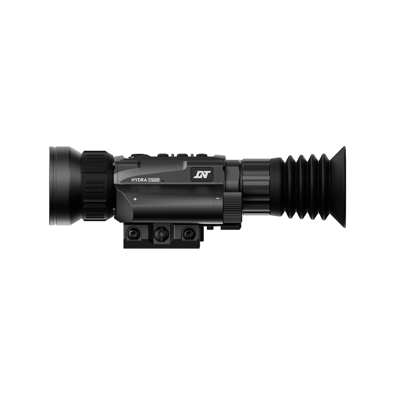 DNT Hydra HS650 Multi-Function Thermal Scope – Standalone Scope, Clip-On, Handheld Monocular – FREE 2× 18650 Batteries & 4-Port Charger