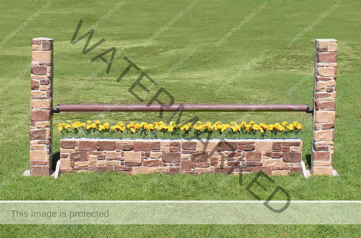 Burlingham Sports Stone Column Wall (Pr) - thumbnail 5