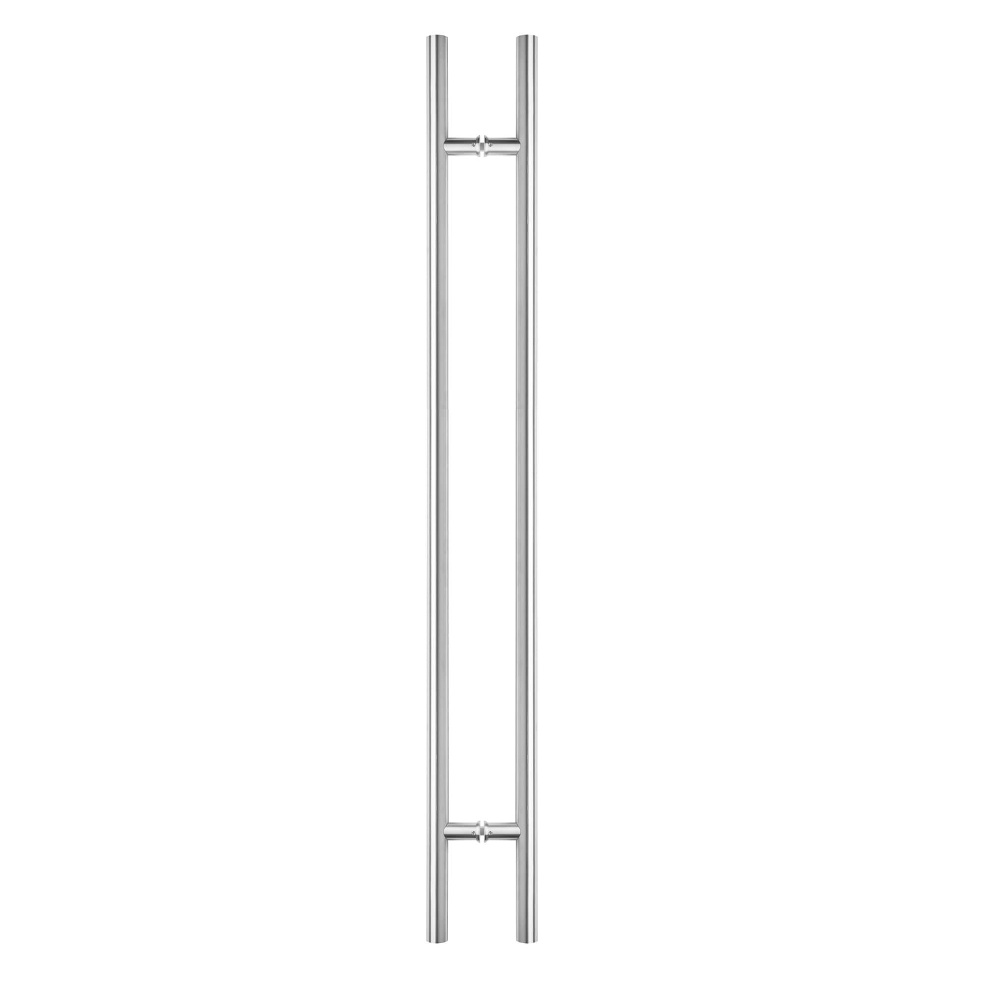 48″ Ladder Type Door Pull in Brushed Stainless Steel Finish SFSLP48BS