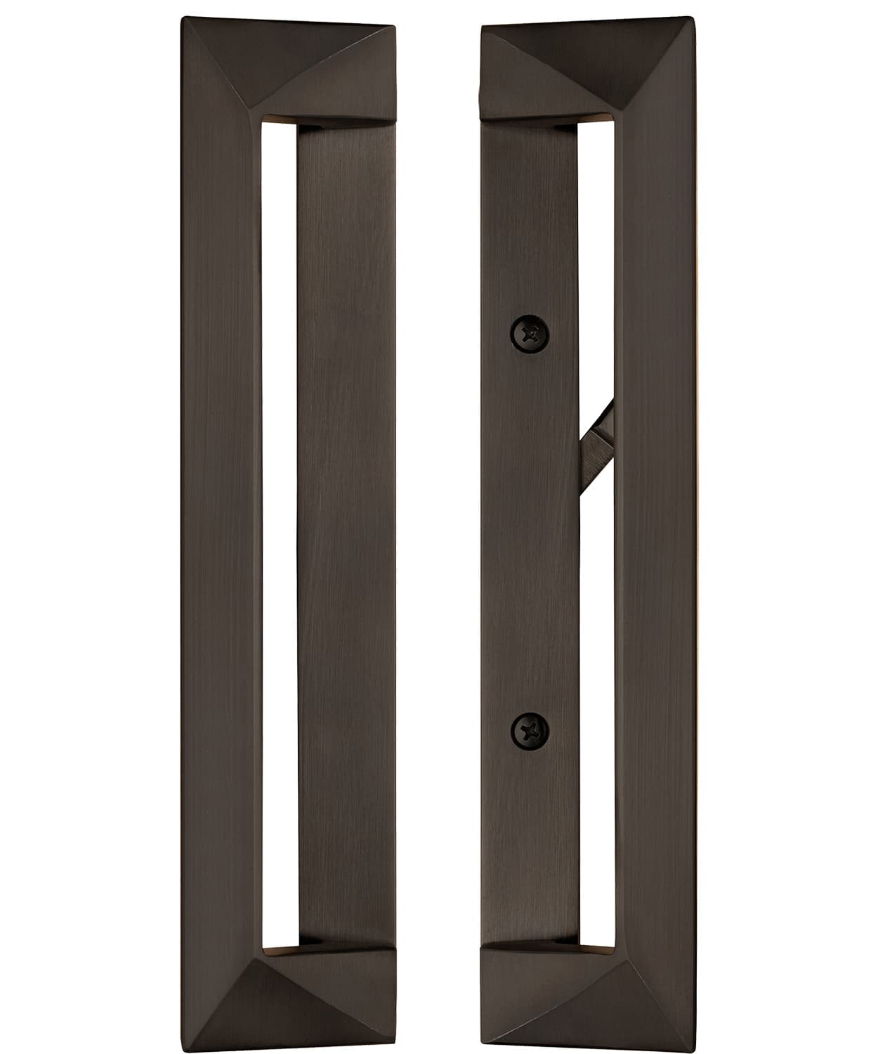 Rockwell Ultima Sliding Door handle in PVD Bronze 8890ORBPVD