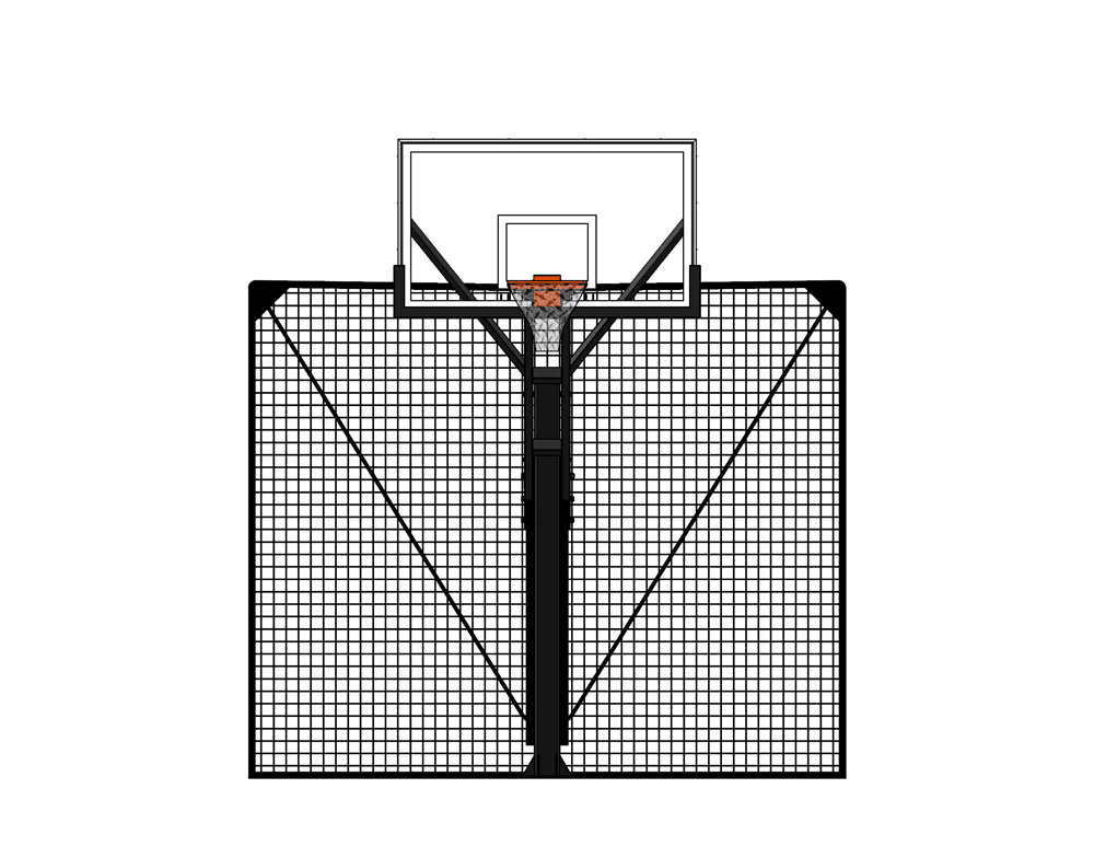 SAFETY NET DRIVEWAY BALL CONTAINMENT SYSTEM - thumbnail 2