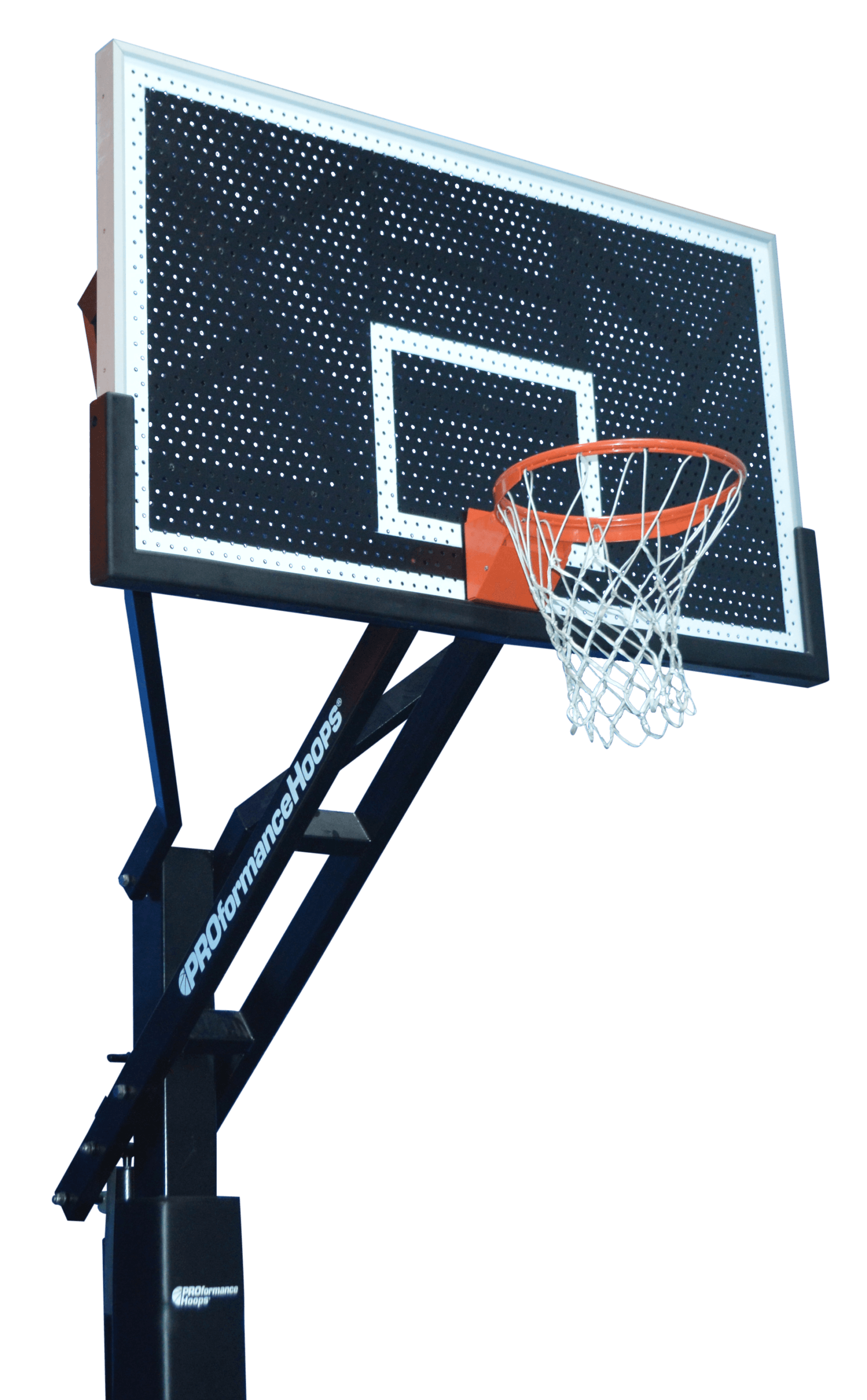 PROview® 672 Fixed Height with Perforated Shatter-Proof Aluminum Backboard (PV672DXFH)