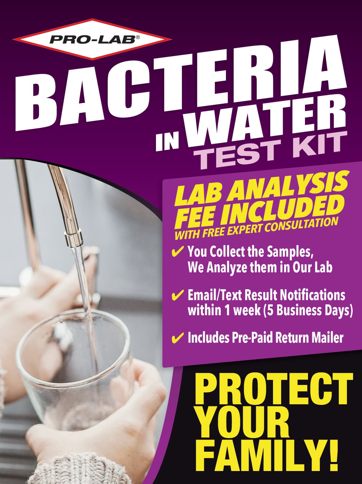 Bacteria In Water Test Kit