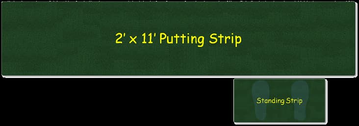 2′ x 11′ Practice Strip