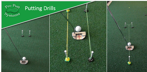 Simulator Tee – Putting Drills Galore Kit - thumbnail 4
