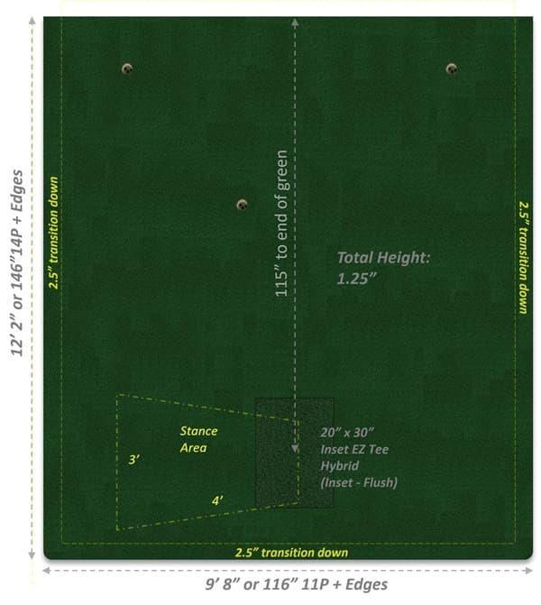 TRENDING! 10×12 DBase Sim Green