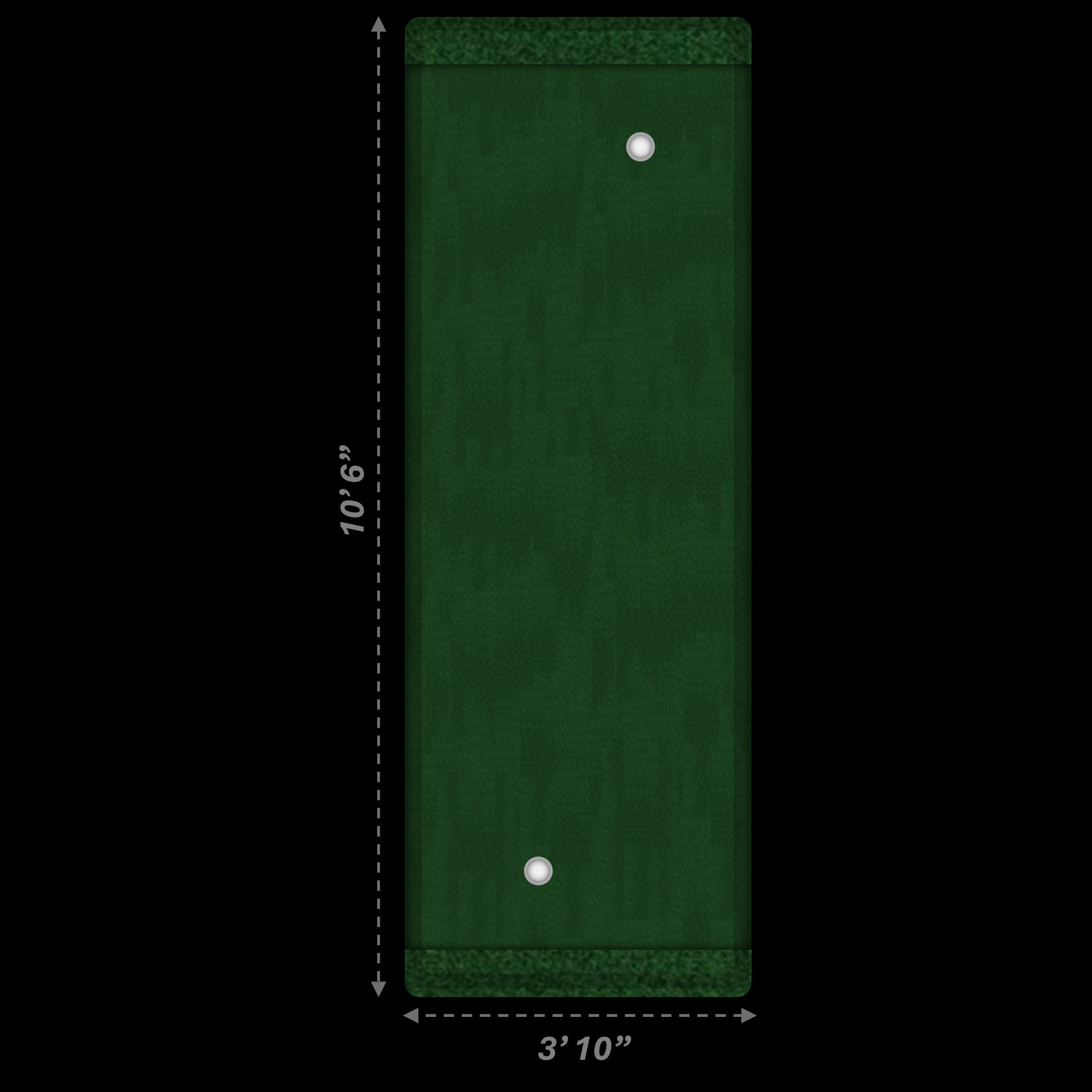 DBase Standard 4×11 Putting Green