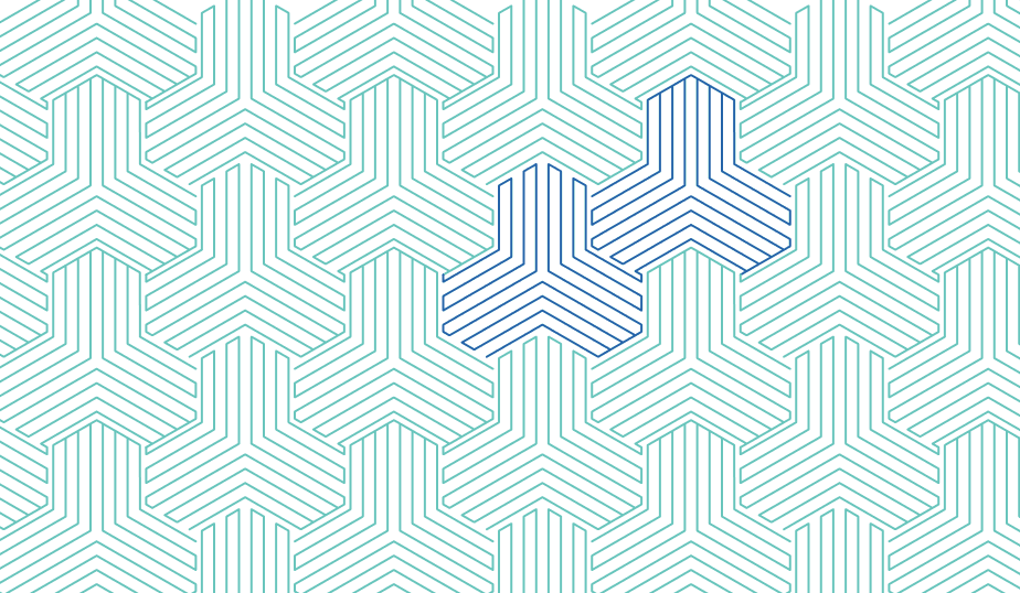 Six Hexagon Lines