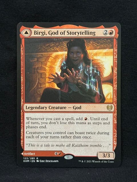 Birgi, God of Storytelling – MTG Proxy Kaldheim