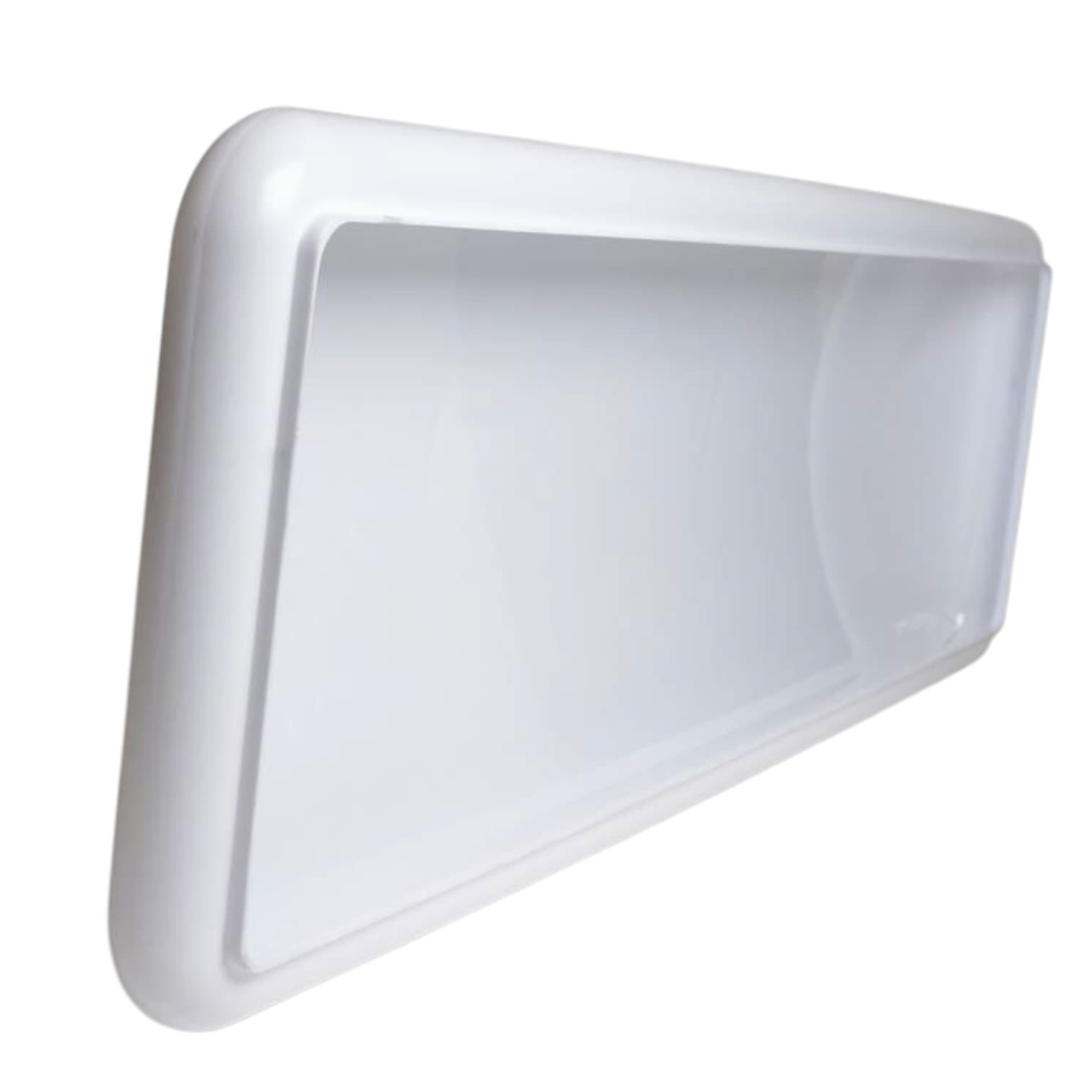 F-6063: Puff Corner Cloud Light Cover | OD: 11 3/4″ (W) x 52″ (L) x 4 3/4″ Deep| ID: 8-1/2″ (A) x 48-3/4″ (B) - thumbnail 2