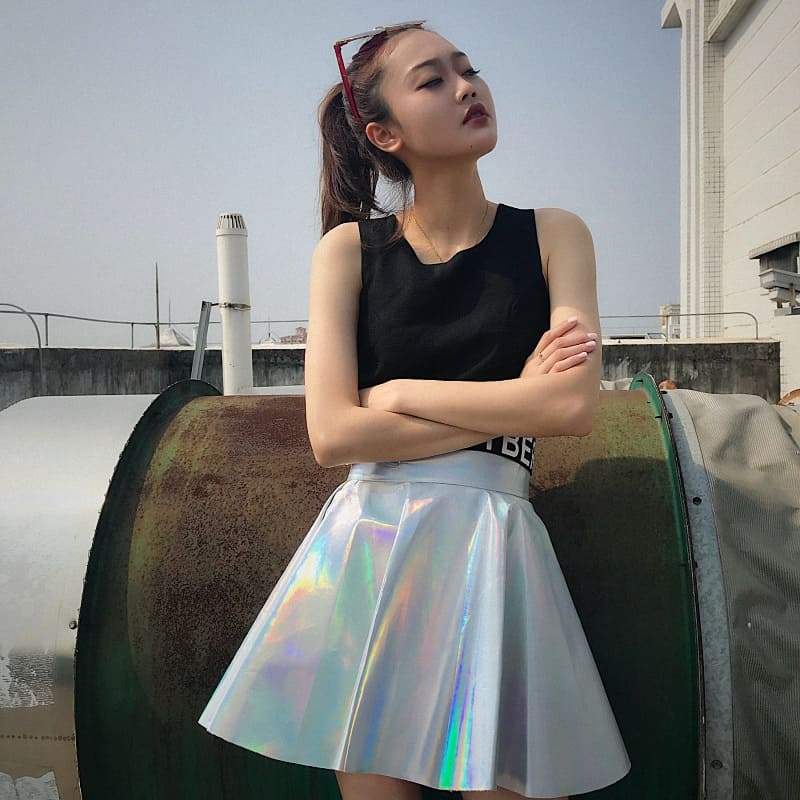 White Rave Skirt