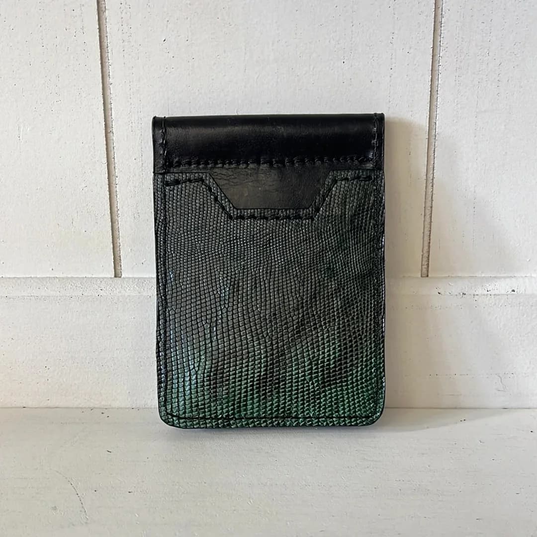 Iguana Spring Clip Wallet