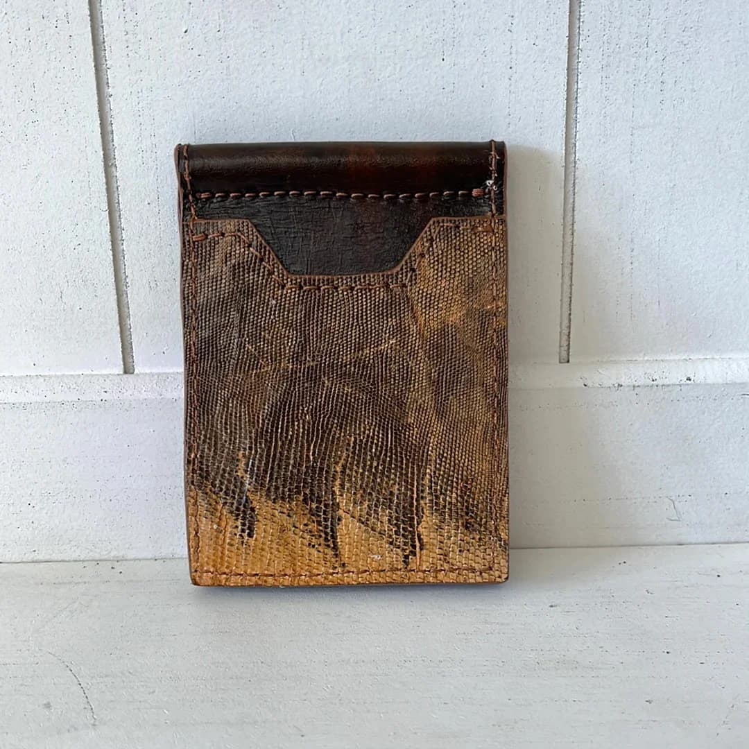 Iguana Spring Clip Wallet - thumbnail 3