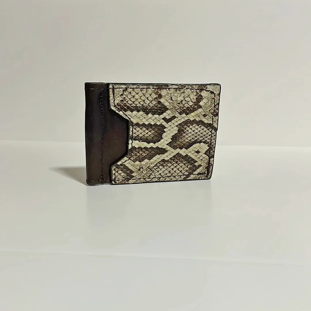 Python Spring Clip Wallet - thumbnail 4