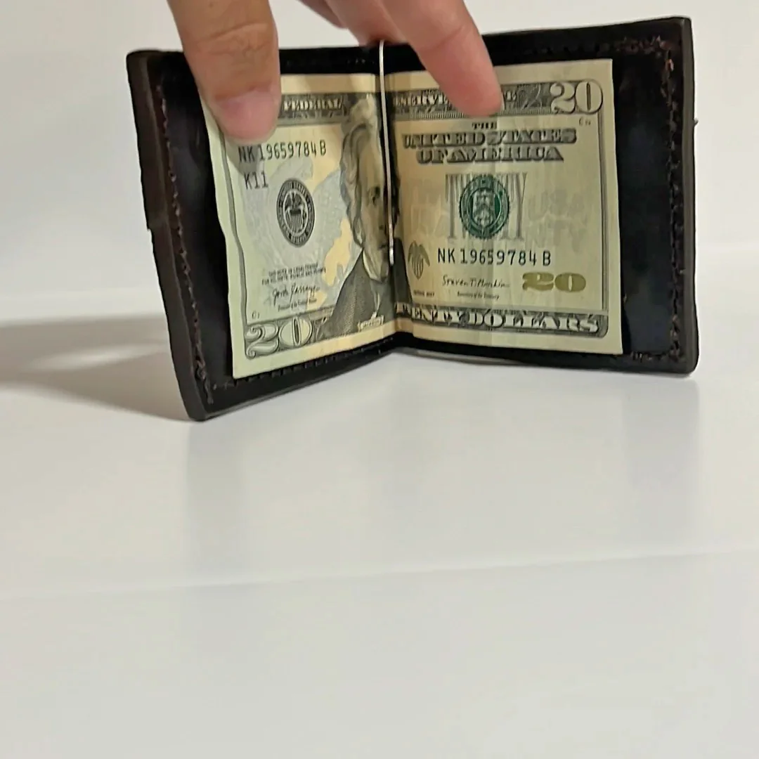 Python Spring Clip Wallet - thumbnail 6