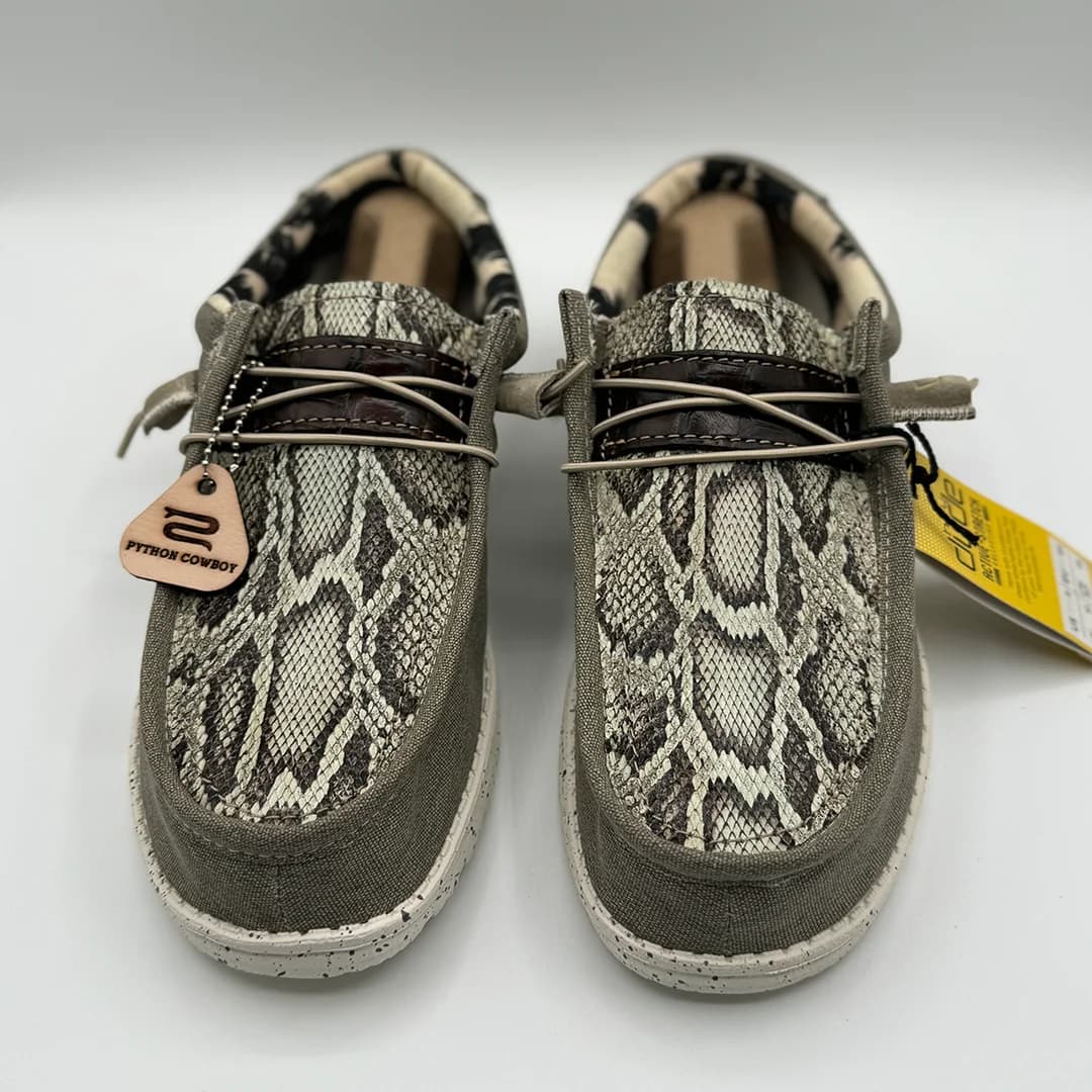 Python Cowboy Hey Dudes – Beige