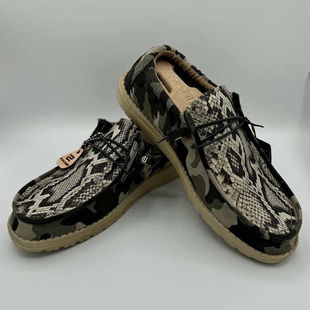 Python Cowboy Hey Dudes – Camo - thumbnail 2