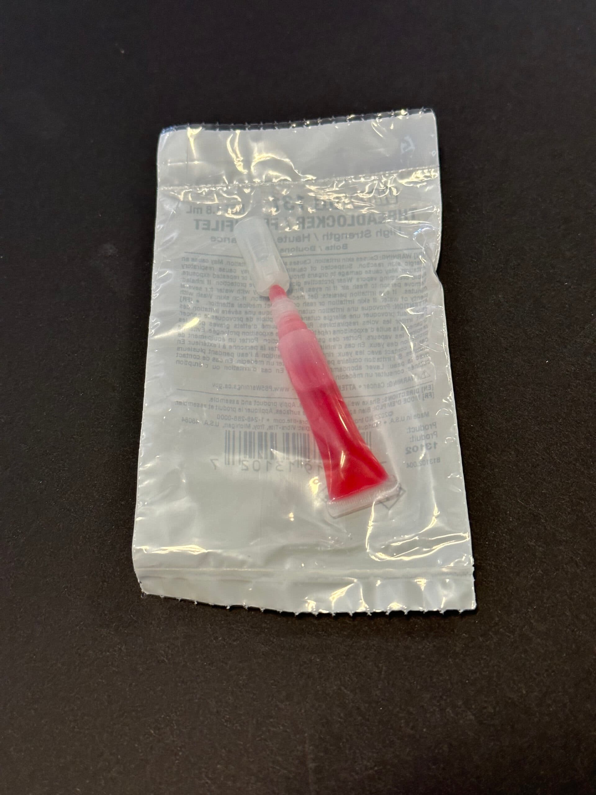 13199 Vibra-Tite Red Threadlocker (1.8ML)