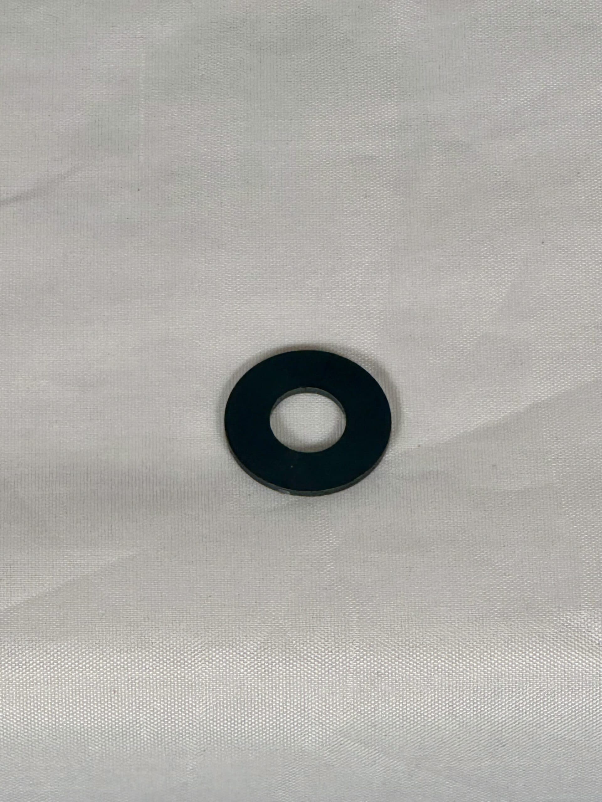 Washer, Flat, Black Acetal, 0.391 X 0.813 X 0.094
