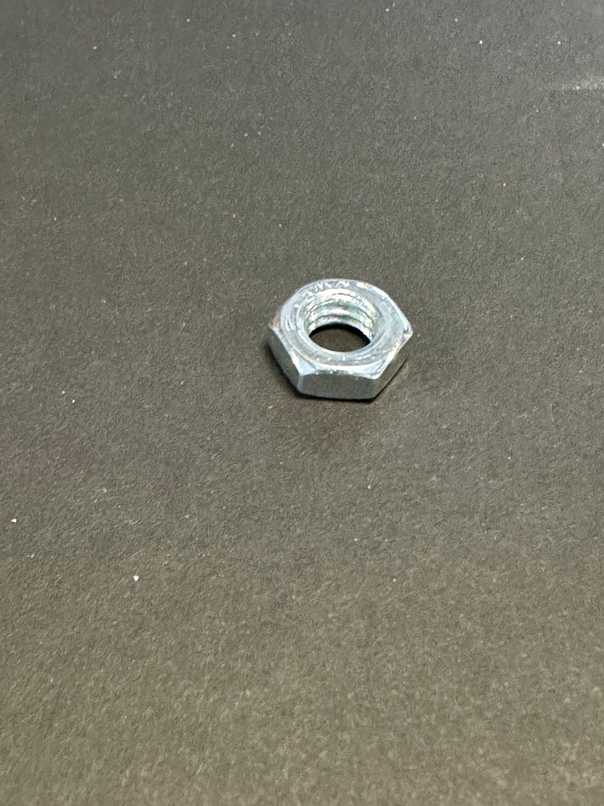 Nut, Jam, Grade 5, 0.3125-18, Clear Zinc