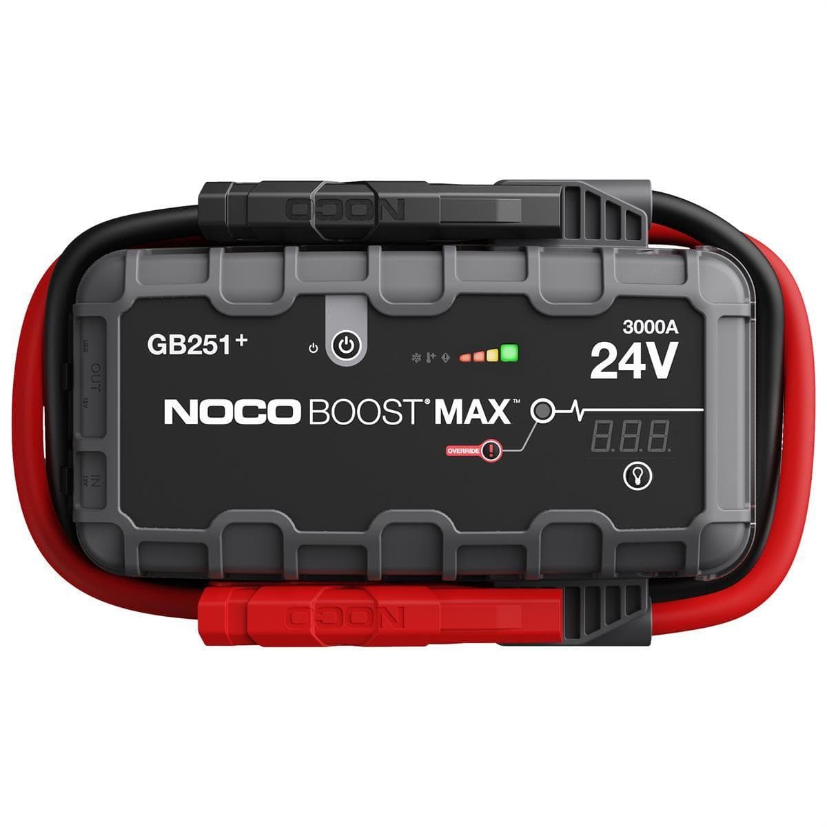 NOCO GB251 + 3000 Amp 24V Lithium Jump Starter