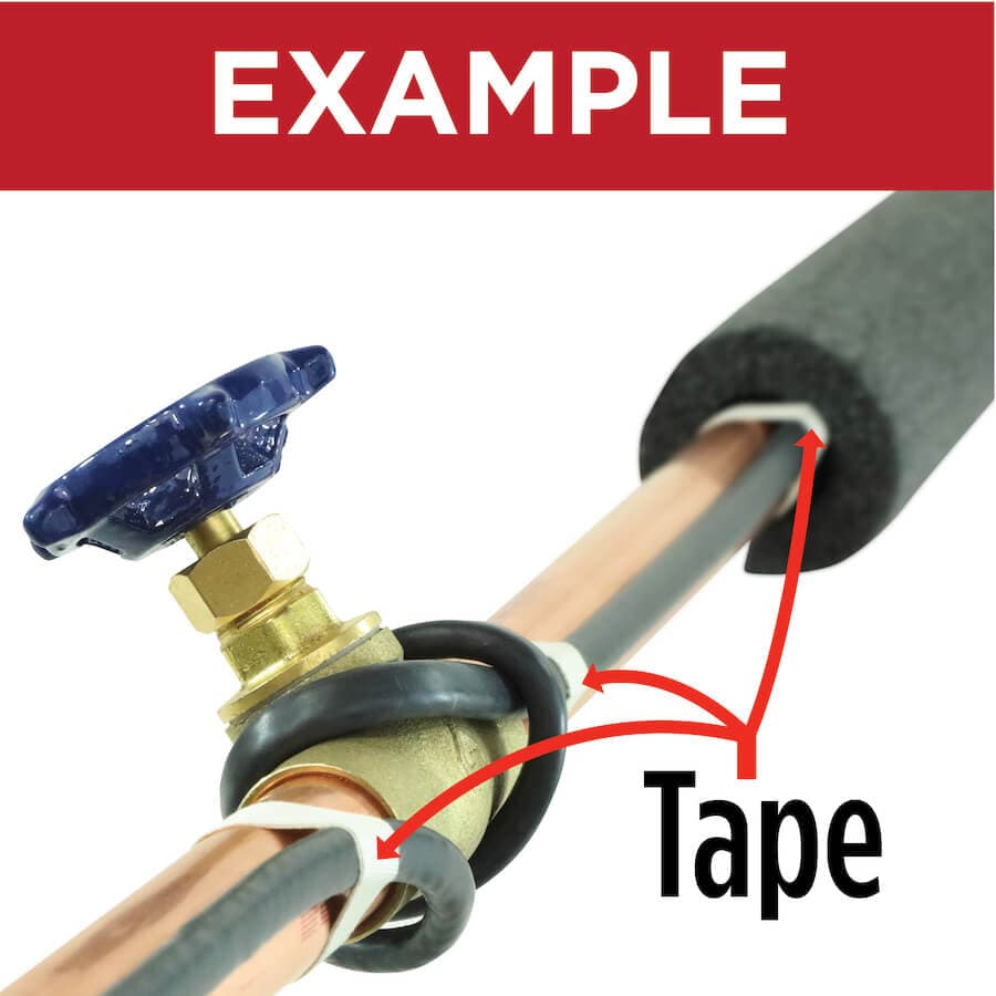 Heat Tape Pipe Installation Tape - thumbnail 6