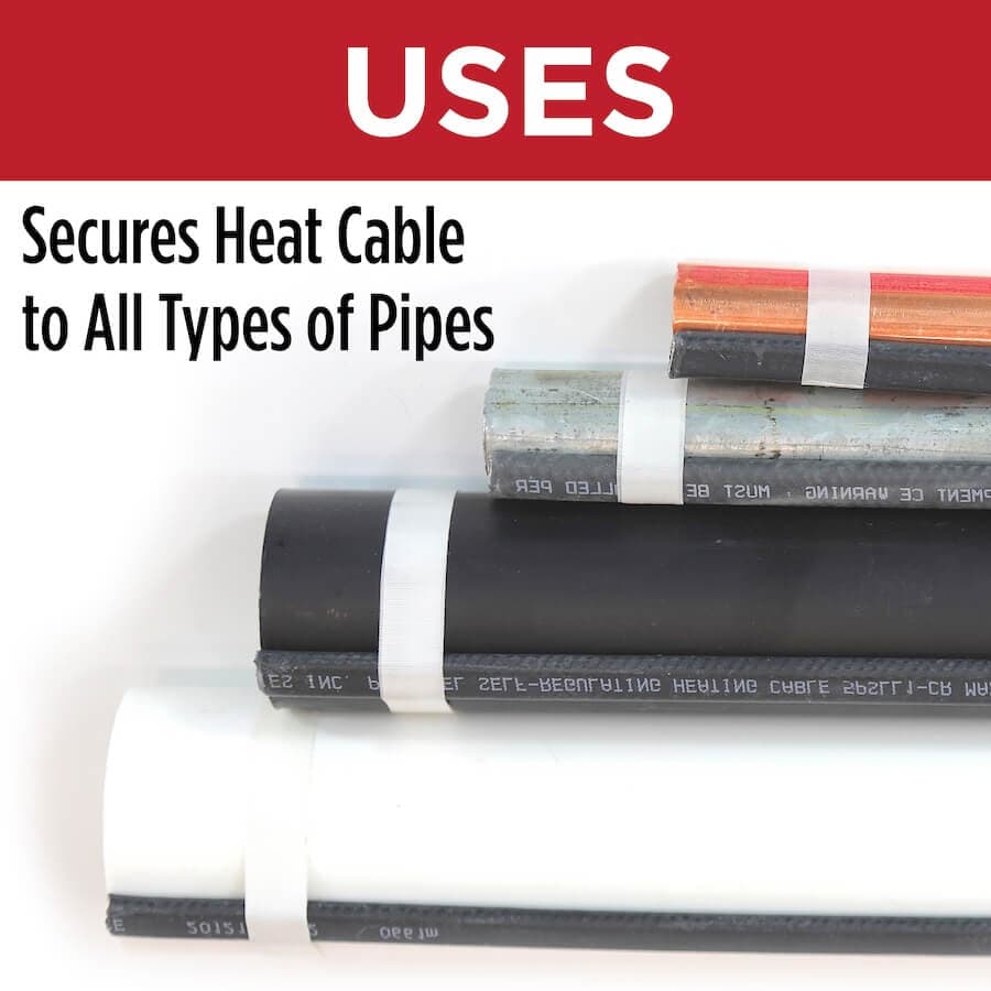 Heat Tape Pipe Installation Tape - thumbnail 4