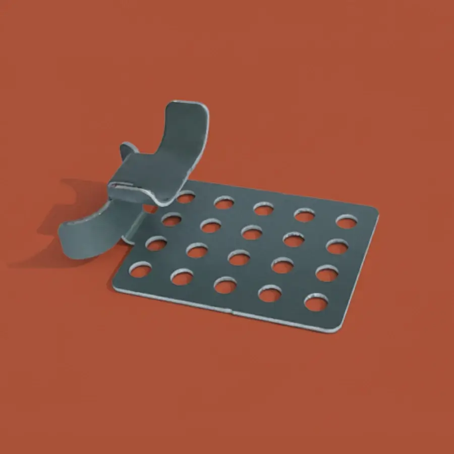 Nail On Roof Clips for Heat Tape – Grey