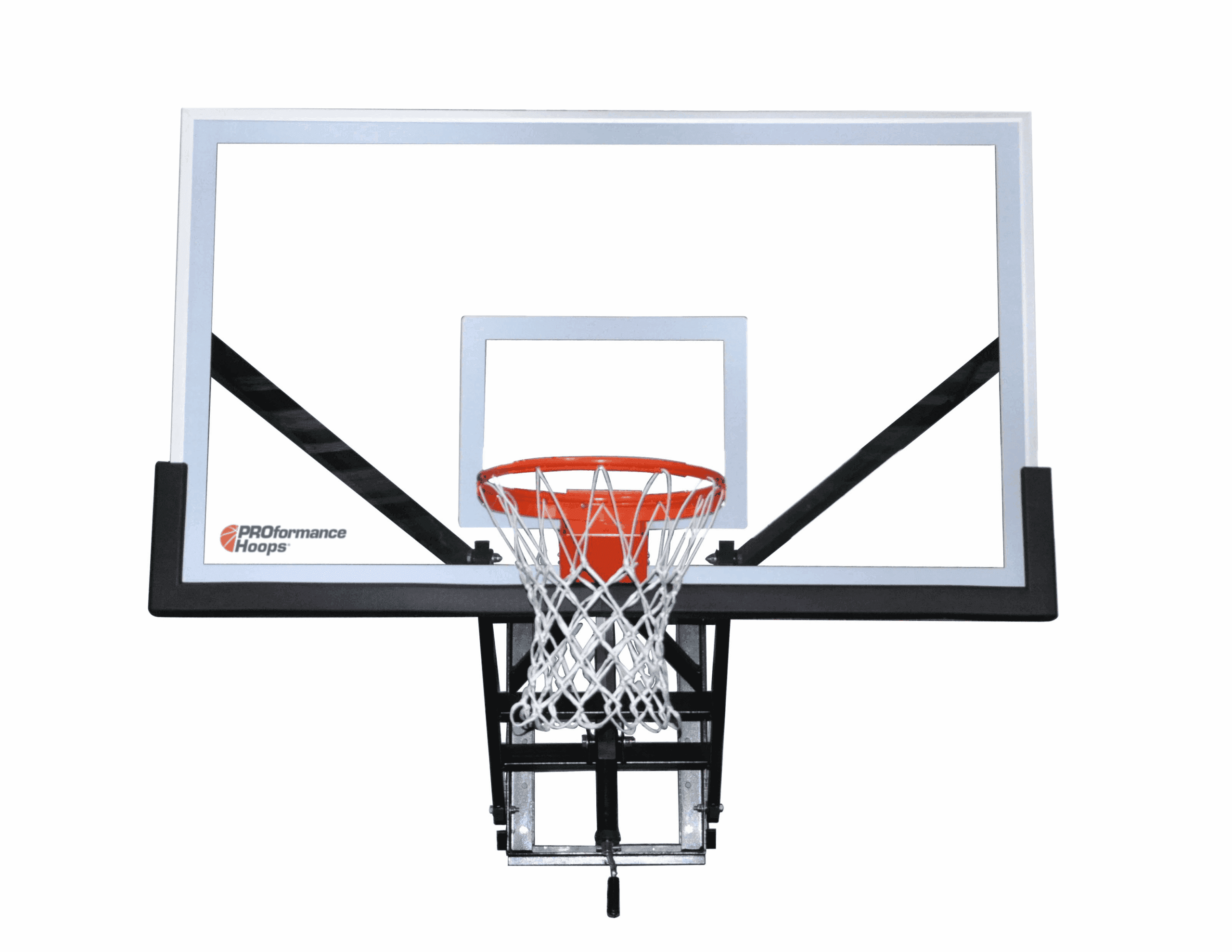 PROformance Hoops WM60 Wall-Mount Adjustable Basketball Hoop - thumbnail 2