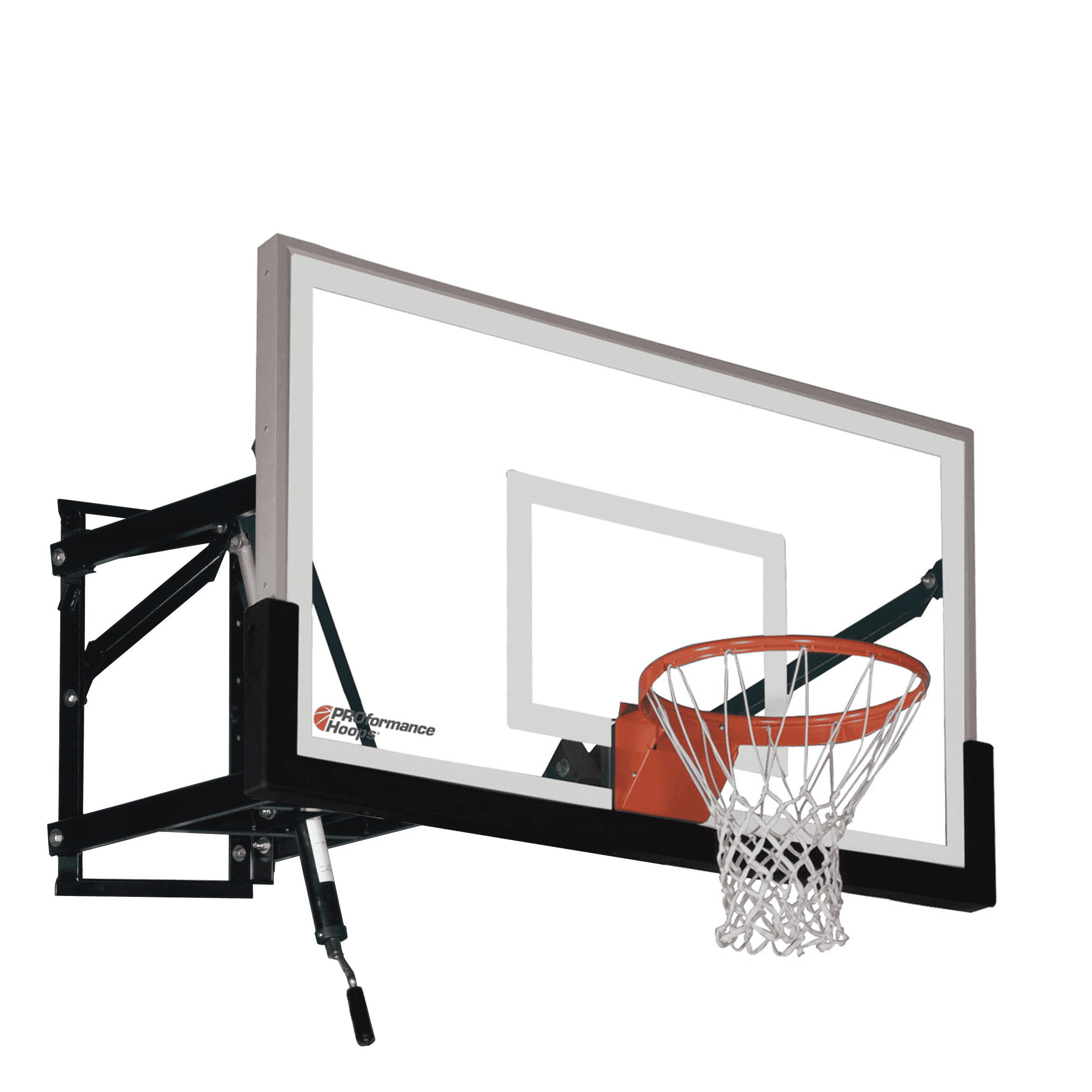 PROformance Hoops WM60 Wall-Mount Adjustable Basketball Hoop - thumbnail 3