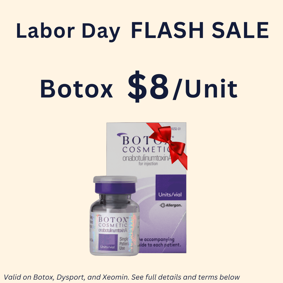 $8 Per Unit for 30 Units of ‘Tox (Botox, Dysport, Xeomin)   (FLASH SALE)