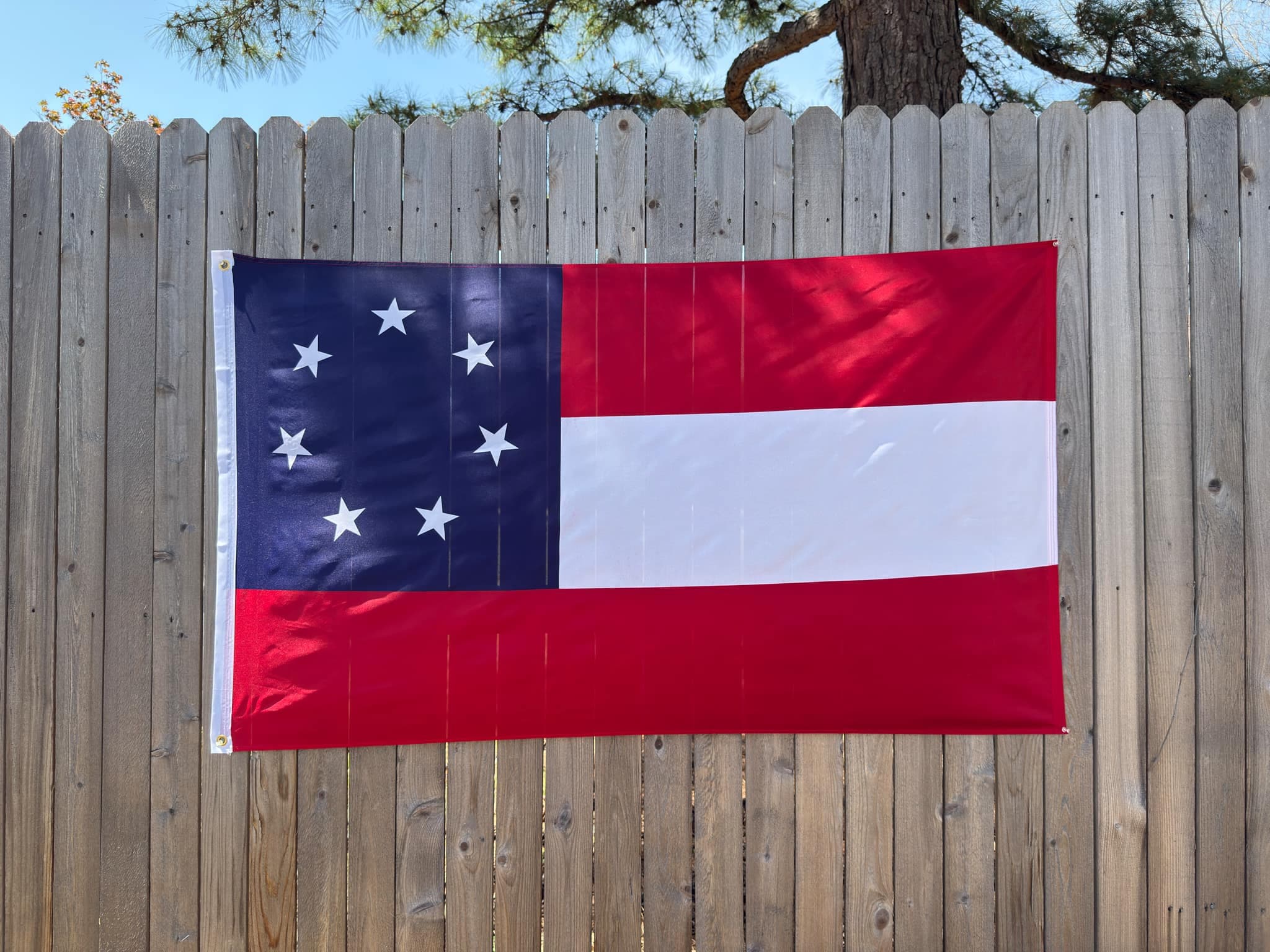1st National Confederate Flag- 3×5 Poly