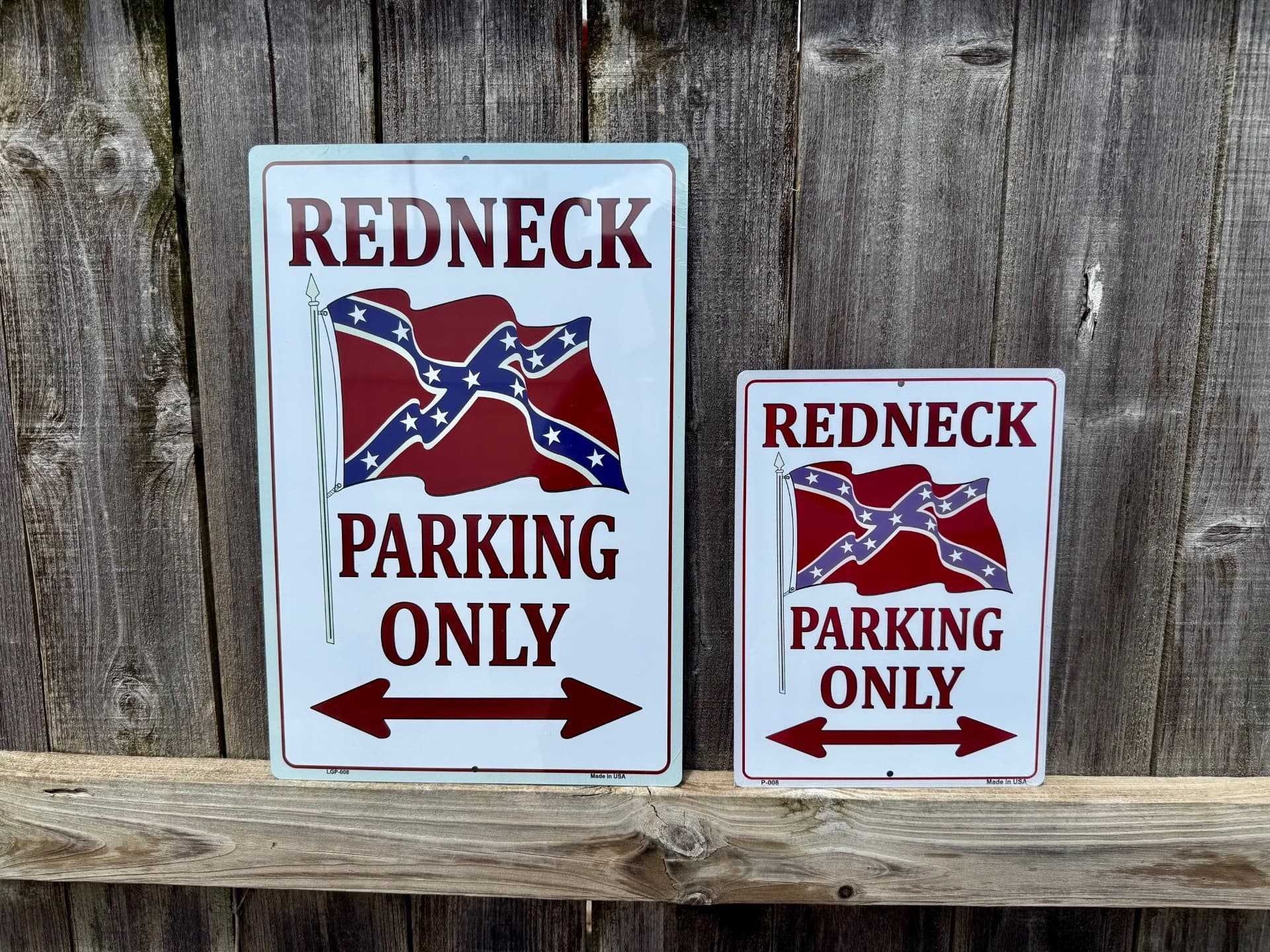 Redneck Parking Only Sign - thumbnail 3