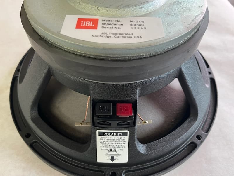JBL M121-8 12″ Gently Used, Reconed Woofer - thumbnail 3