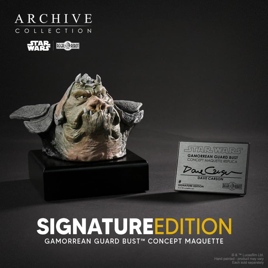 Gamorrean™ Bust Concept Maquette Replica – Dave Carson Signature Edition