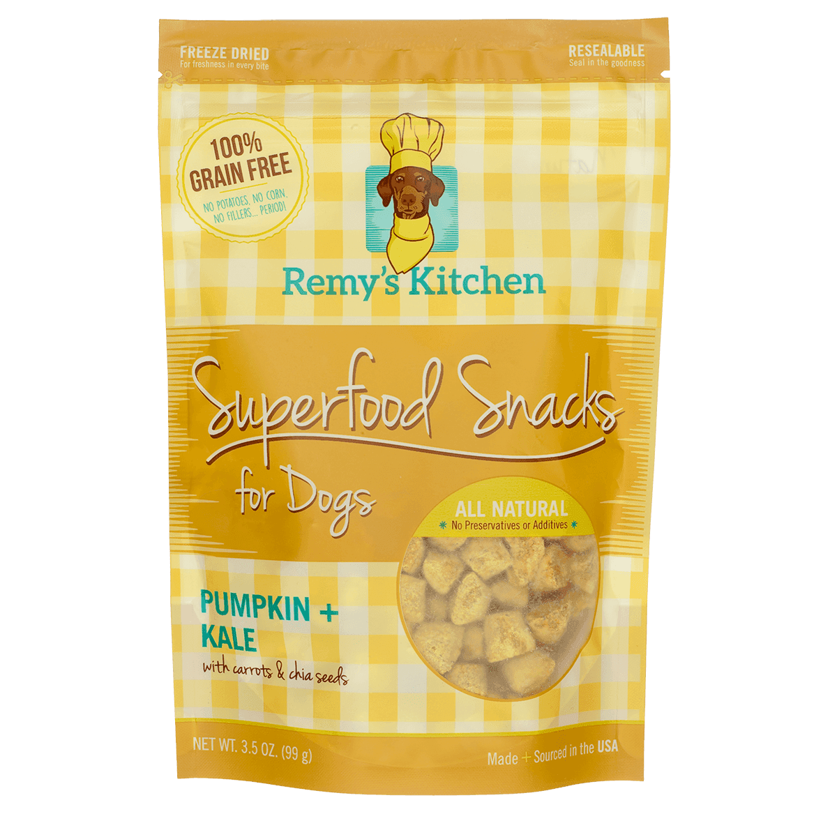 Pumpkin & Kale Superfood Snacks for Dogs