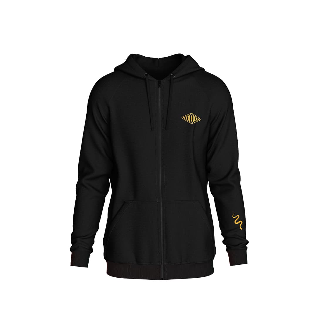 GOLDEN SNAKE – Full Zip Hoodie
