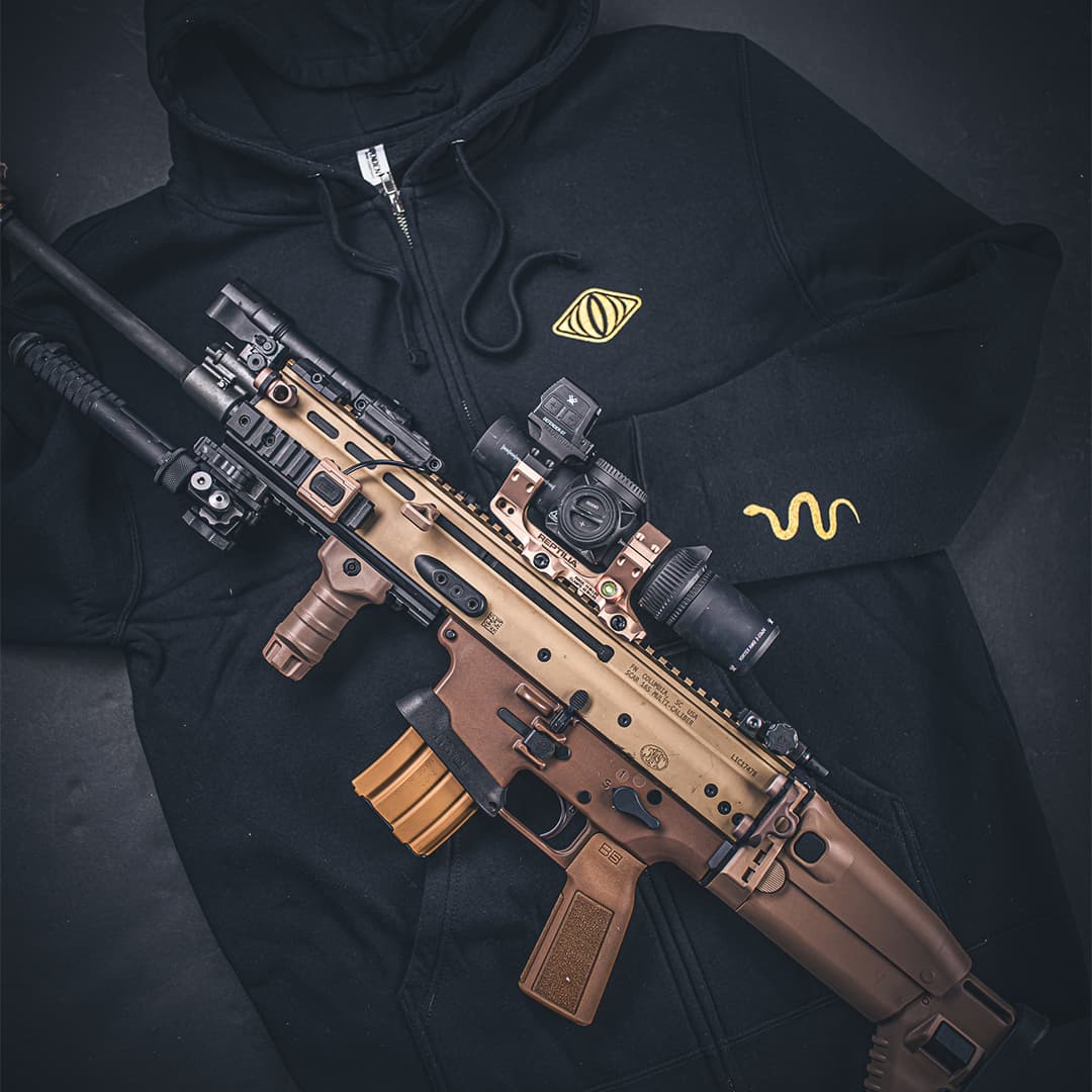 GOLDEN SNAKE – Full Zip Hoodie - thumbnail 3