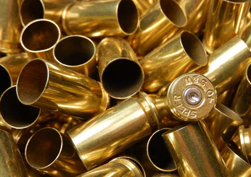 .40 SW Brass Cases Washed and Polished