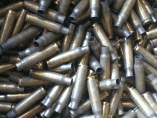 7.62 x 51/ 308 Brass Cases Dirty Sorted